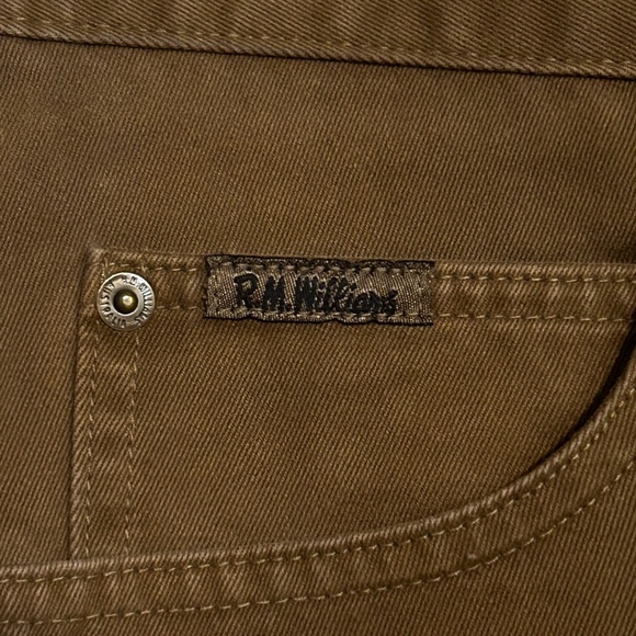 R.M. Williams Men's Cotton Jeans Australia - Walnut W-32, Inseam - 32 - SALE - Picture 5 of 10